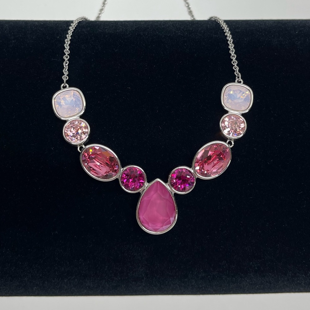 Touchstone Crystal Rose Garden Necklace